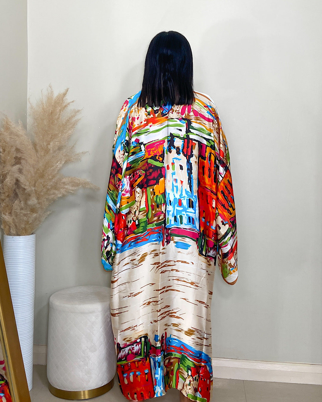 Abstract Graffiti Kimono